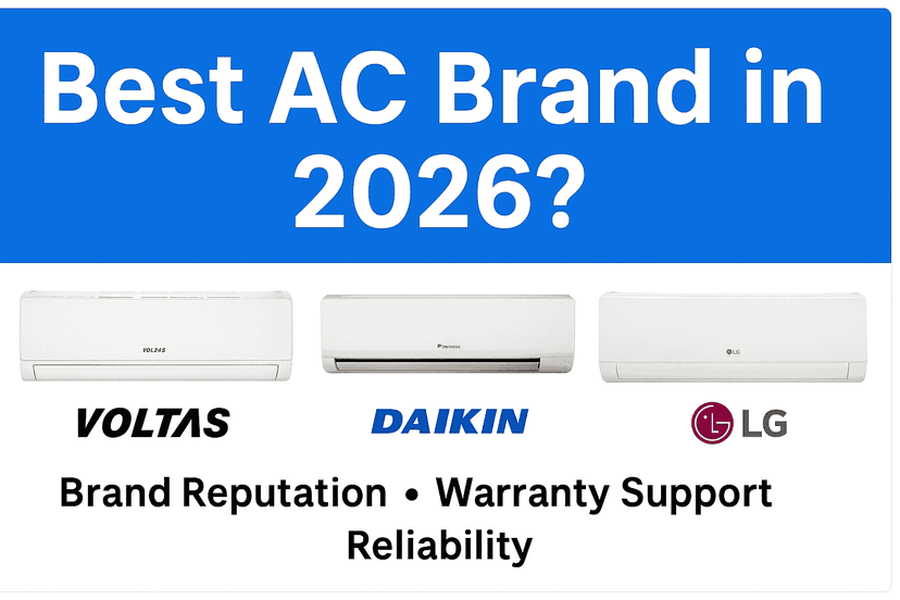 Best AC Brand in 2026 for Buying  Voltas vs Daikin vs LG Comparison