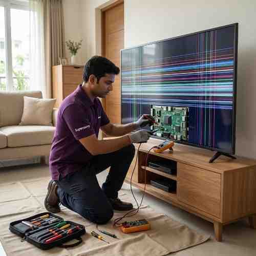 Lines on Screen in lucknow