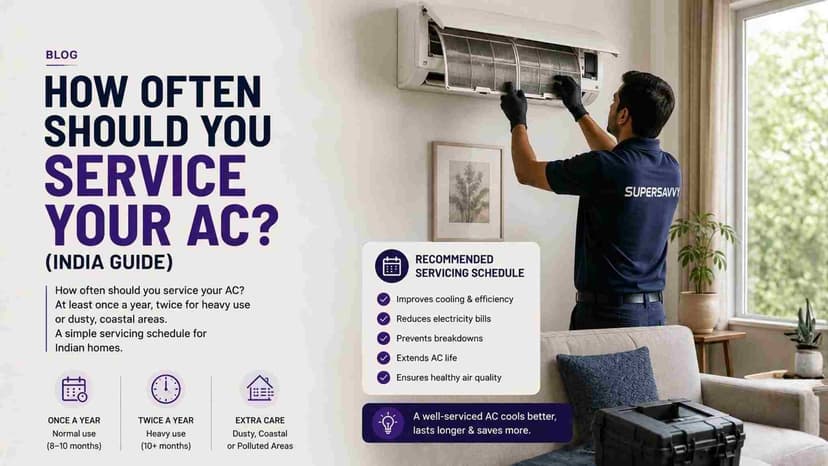 How Often Should You Service Your AC? A Simple Guide for Indian Homes