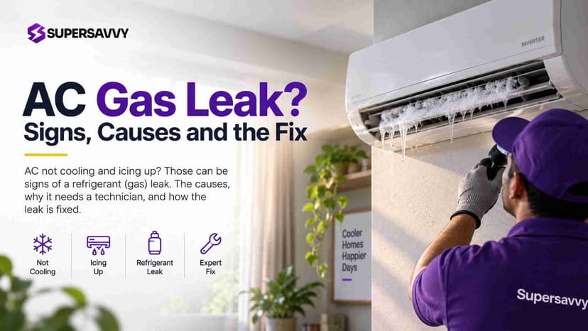 AC Gas Leak: Signs, Causes and the Fix