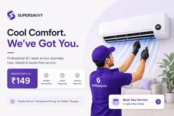 AC Repair Services in Mumbai – Fast, Reliable & Affordable Solutions by SuperSavvy