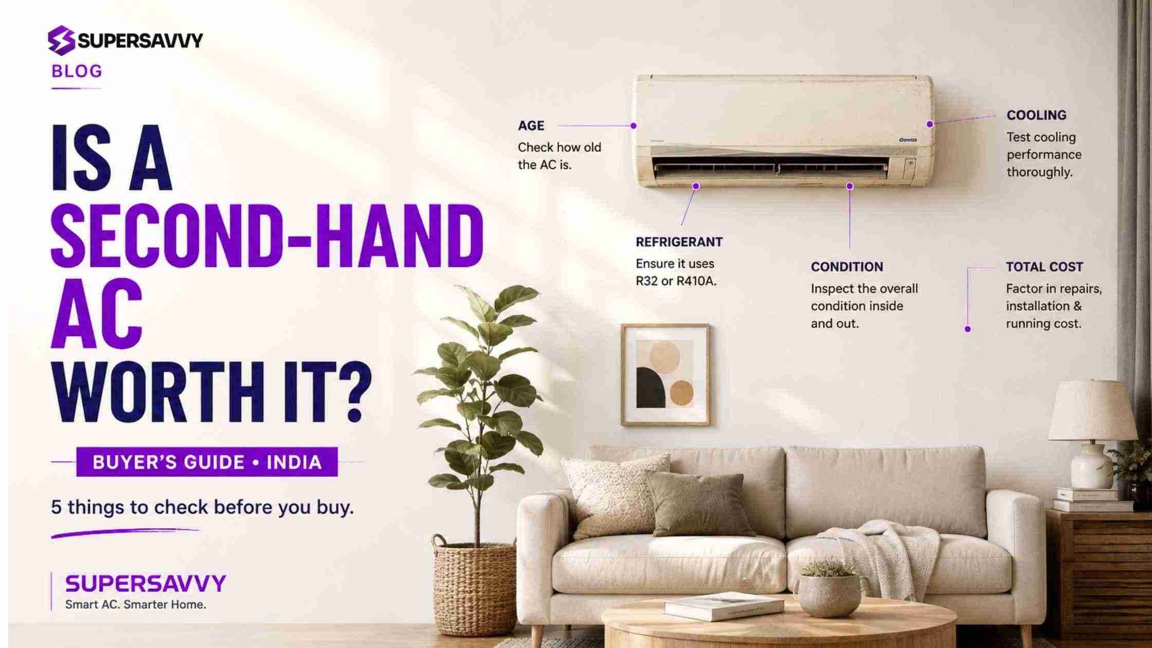 Is a Second-Hand AC Worth It? A Practical Buyer's Guide for India